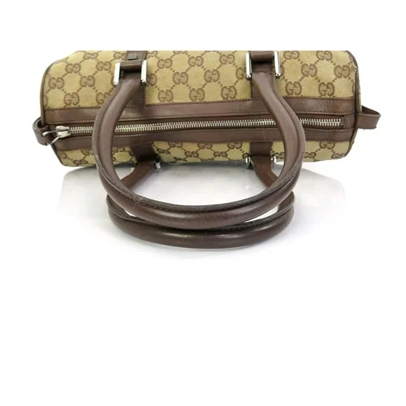Gucci Beige and Brown Monogram Tote - Picture 7 of 16